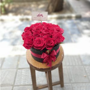 باکس گل رز 20 عددی کیفیت B کد 562