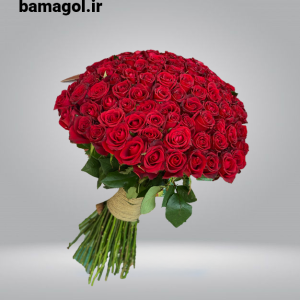 دسته گل رز تزیین کنف A+